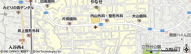 栄亀庵周辺の地図