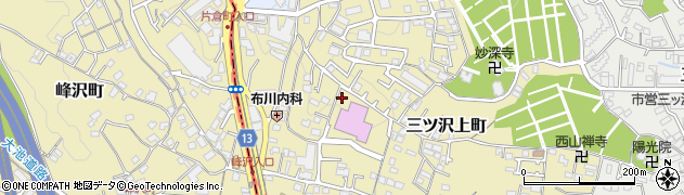 三ツ沢上町公園周辺の地図