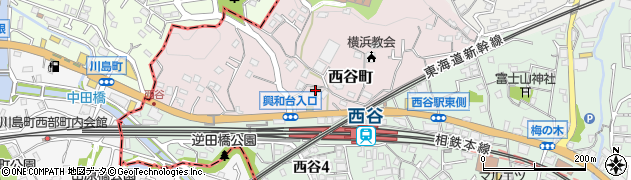 コンフォール横浜１周辺の地図