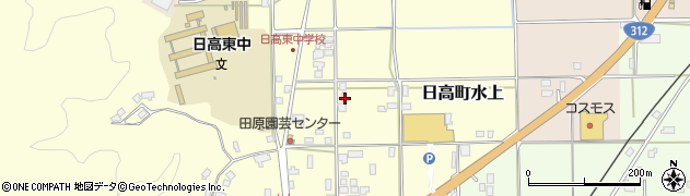 兵庫県豊岡市日高町水上41周辺の地図