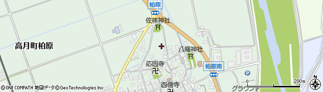 滋賀県長浜市高月町柏原周辺の地図