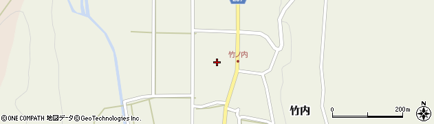 鳥取県東伯郡琴浦町竹内271周辺の地図