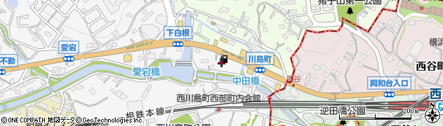 神奈川県横浜市旭区西川島町3周辺の地図