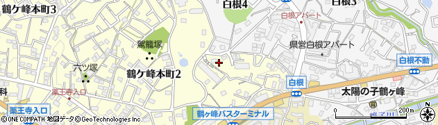 神奈川県横浜市旭区鶴ケ峰本町2丁目50周辺の地図