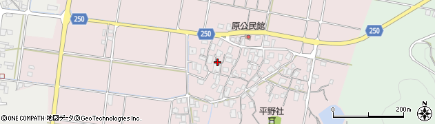 鳥取県北栄町（東伯郡）原周辺の地図