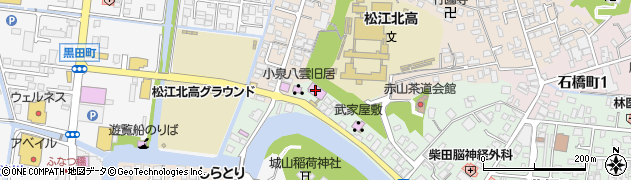 田部美術館周辺の地図