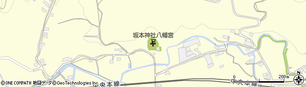 坂本八幡神社周辺の地図