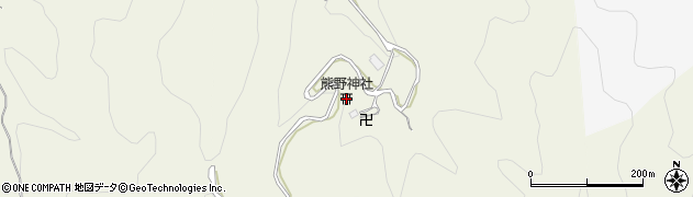 熊野神社周辺の地図