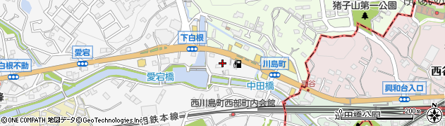 神奈川県横浜市旭区西川島町4周辺の地図