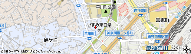 若竹大寿会東白楽事業所周辺の地図