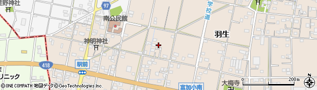 岐阜県加茂郡富加町羽生1413周辺の地図