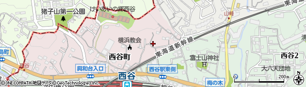 神奈川県横浜市保土ケ谷区西谷町982周辺の地図
