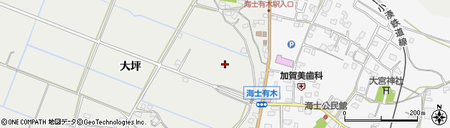 千葉県市原市大坪周辺の地図