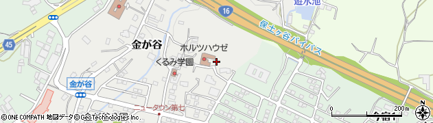 神奈川県横浜市旭区金が谷515周辺の地図