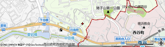神奈川県横浜市旭区川島町3002周辺の地図