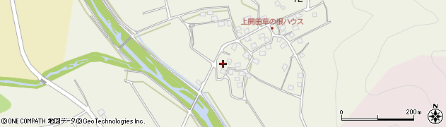 滋賀県高島市マキノ町上開田228周辺の地図