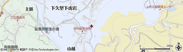 長野県飯田市下久堅下虎岩3083周辺の地図