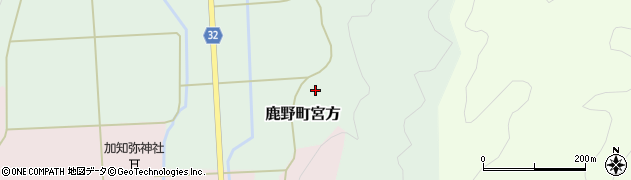 鳥取県鳥取市鹿野町宮方295周辺の地図