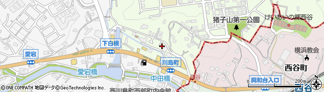 神奈川県横浜市旭区川島町2890周辺の地図