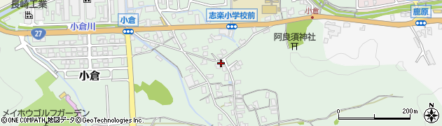 京都府舞鶴市小倉1283周辺の地図