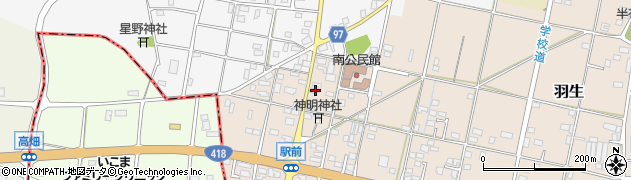 岐阜県加茂郡富加町羽生1447周辺の地図