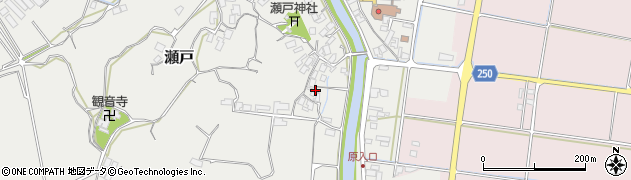 鳥取県東伯郡北栄町瀬戸449周辺の地図