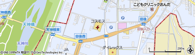 株式会社コスモス薬品ディスカウントドラッグコスモス湯梨浜店周辺の地図