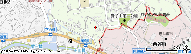 神奈川県横浜市旭区川島町3005周辺の地図