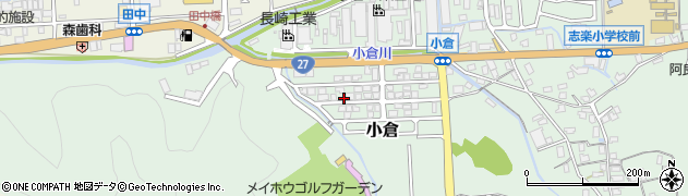 京都府舞鶴市小倉280周辺の地図