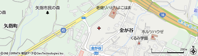 神奈川県横浜市旭区金が谷626周辺の地図