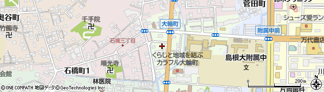 ピザショップシカゴ松江北店周辺の地図