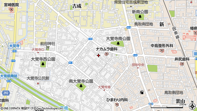 〒680-0863 鳥取県鳥取市大覚寺の地図