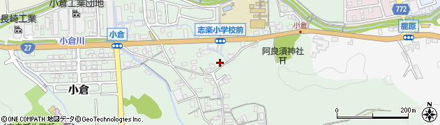 京都府舞鶴市小倉127周辺の地図