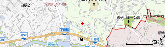 神奈川県横浜市旭区川島町1911-8周辺の地図