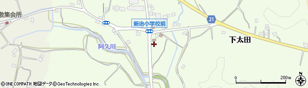 千葉県茂原市下太田140周辺の地図