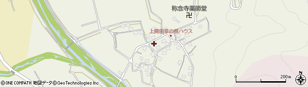 滋賀県高島市マキノ町上開田113周辺の地図