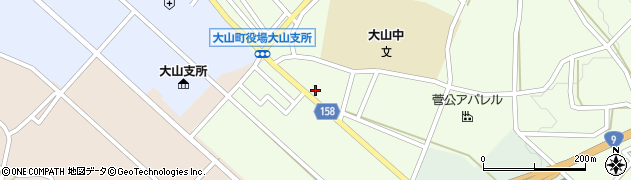鳥取県西伯郡大山町所子266周辺の地図