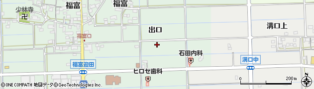 岐阜県岐阜市福富出口119周辺の地図