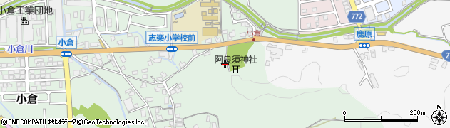 京都府舞鶴市小倉13周辺の地図