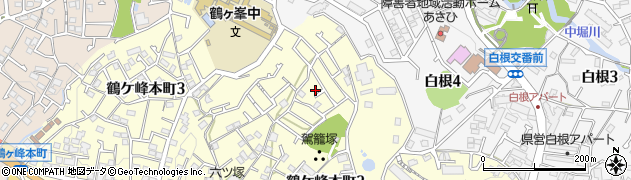 神奈川県横浜市旭区鶴ケ峰本町2丁目29周辺の地図