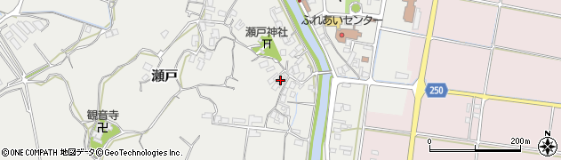 鳥取県東伯郡北栄町瀬戸408周辺の地図