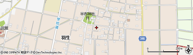 岐阜県加茂郡富加町羽生906周辺の地図