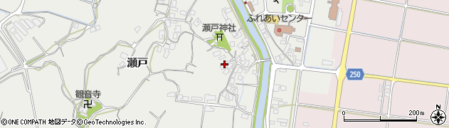 鳥取県東伯郡北栄町瀬戸411周辺の地図