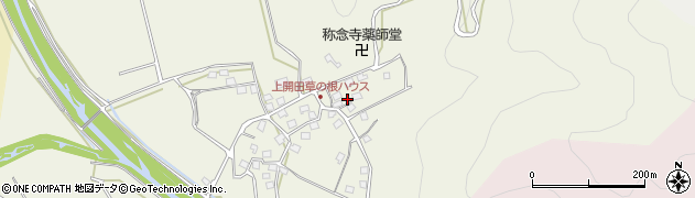 滋賀県高島市マキノ町上開田168周辺の地図