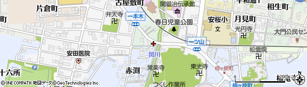 岐阜県関市寺内町26-7周辺の地図