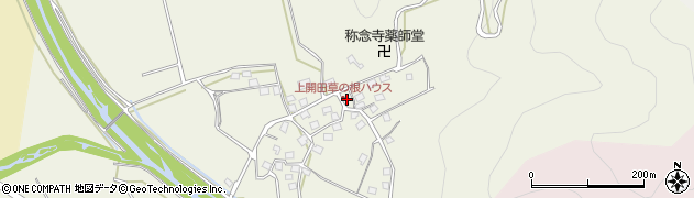 滋賀県高島市マキノ町上開田101周辺の地図