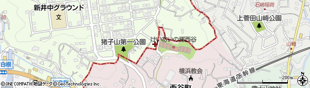 神奈川県横浜市旭区川島町3072周辺の地図