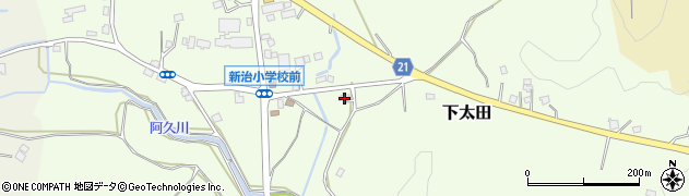 千葉県茂原市下太田231周辺の地図