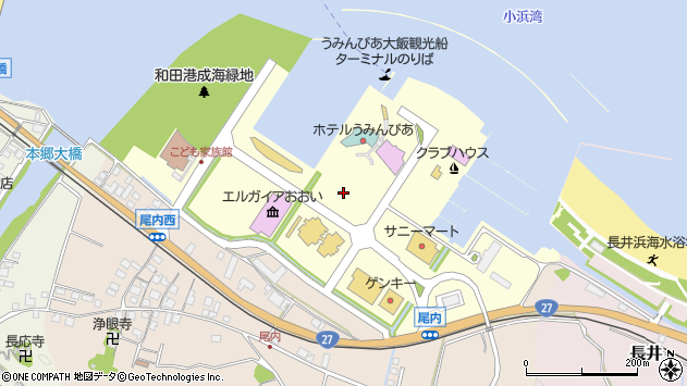 〒919-2107 福井県大飯郡おおい町成海の地図