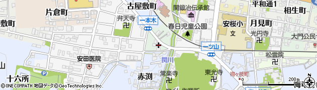 岐阜県関市寺内町26周辺の地図